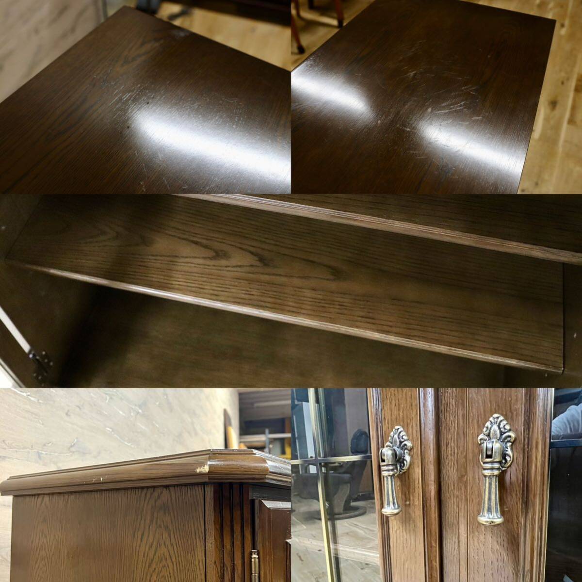 GMHS127○domani / ドマーニ クイーンズライフ サイドボード リビングボード 収納家具 karimoku カリモク最高峰 オーク 定価71.5万