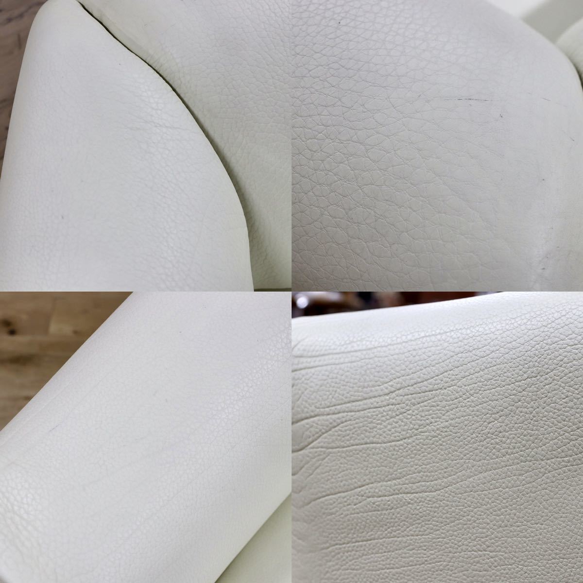 GMFK847A○desede / デセデ DS-47 2人掛けソファ ラブソファ 本革 オフホワイト 北欧 スイス IDC大塚家具 世界最高峰 定価約248万