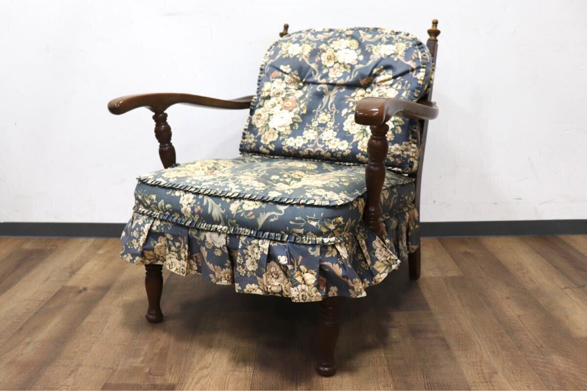 GMHK161B○飛騨産業 / HIDA キツツキ 穂高 アームチェア 1人掛けソファ シングルソファ カントリー オーク材 カントリー 定価約11万