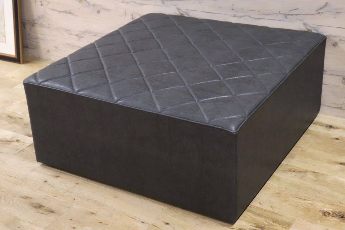 GMGN5○クラシック モダン スツール 腰掛け 1人掛けソファ スクエアソファ ラウンジ リビング モデルルーム展示品