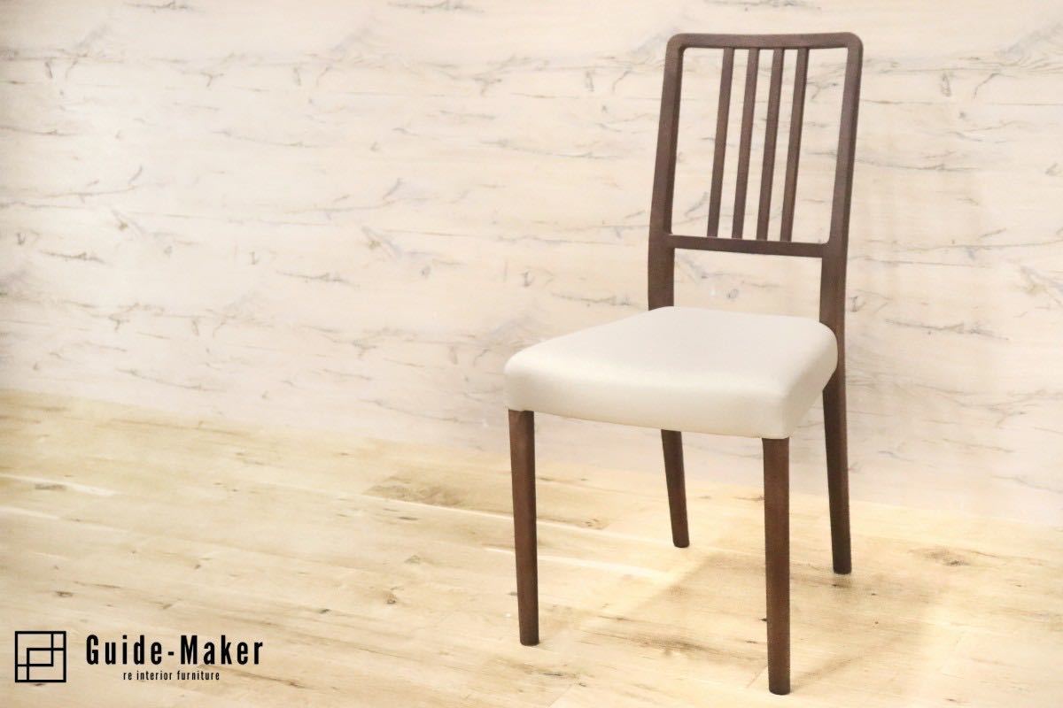 GMGK203○karimoku / カリモク ダイニングチェア アームレスチェア 椅子 ファブリック ジャンパンゴールド CD1615 定価3.4万 展示品