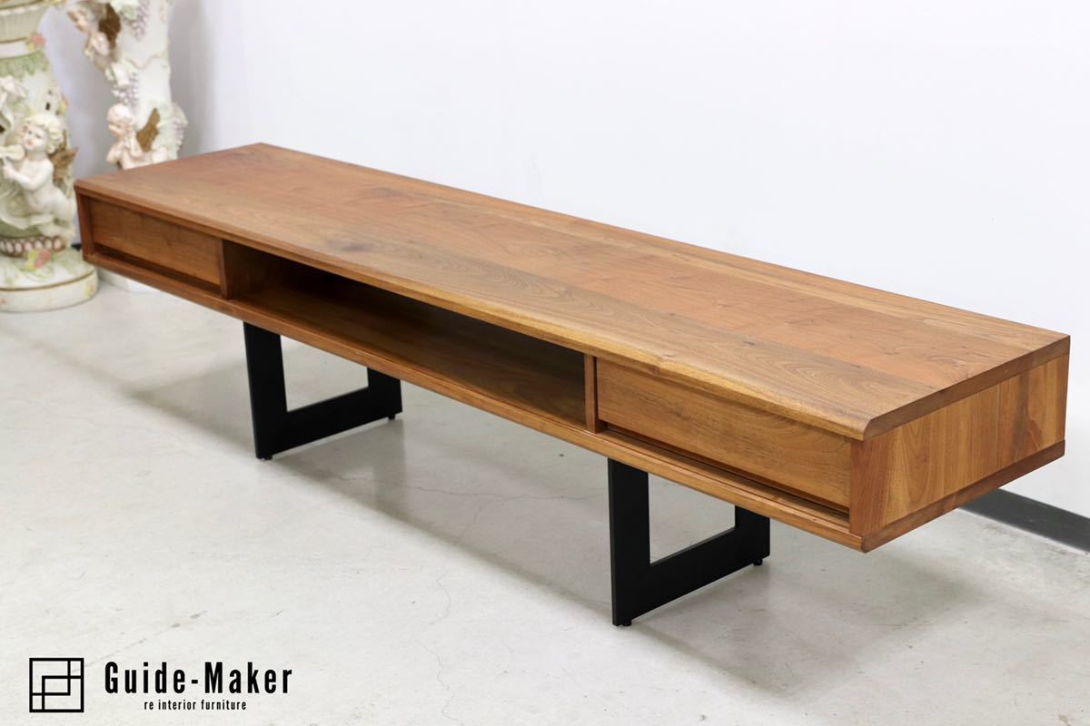 GMGK32○MASTERWAL / マスターウォール モアレス テレビボード TVボード AVボード リビング収納 ウォールナット無垢材 飛騨家具 北欧モダン