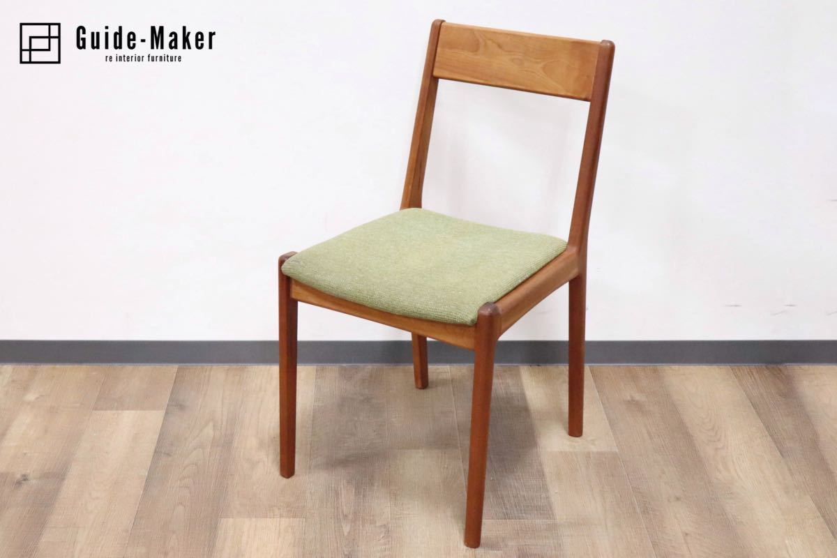 GMGK273○木蔵 / BOKURA Boci ボチ ダイニングチェア アームレスチェア 椅子 ブラックチェリー材 北欧スタイル 定価約4.2万 展示品