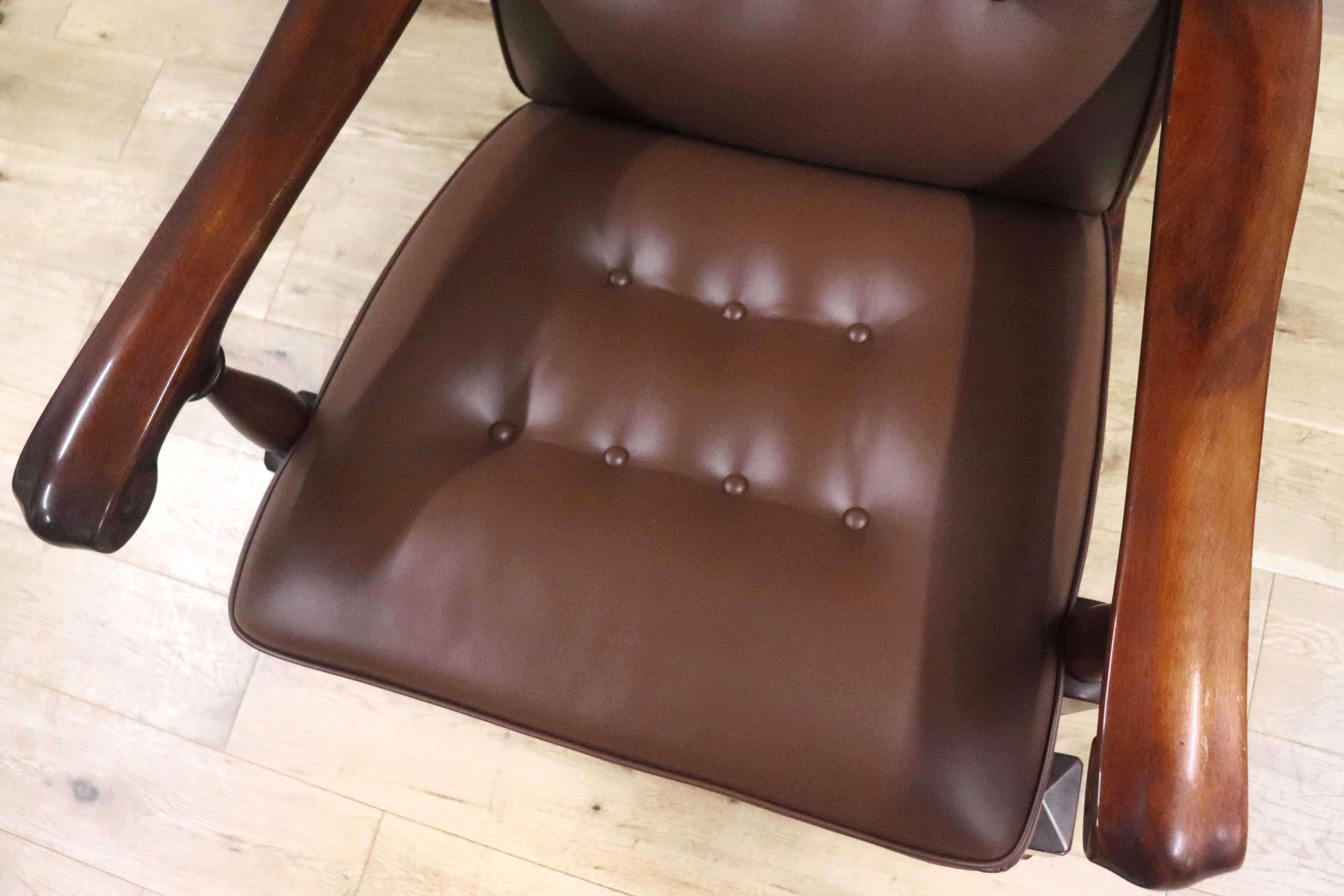 GMGN295○MORISHIGE / モリシゲ シングルソファ ラウンジチェア 椅子 本革 彫刻 IDC大塚家具 クラシック 大正モダン 最高峰 約38万 稀少