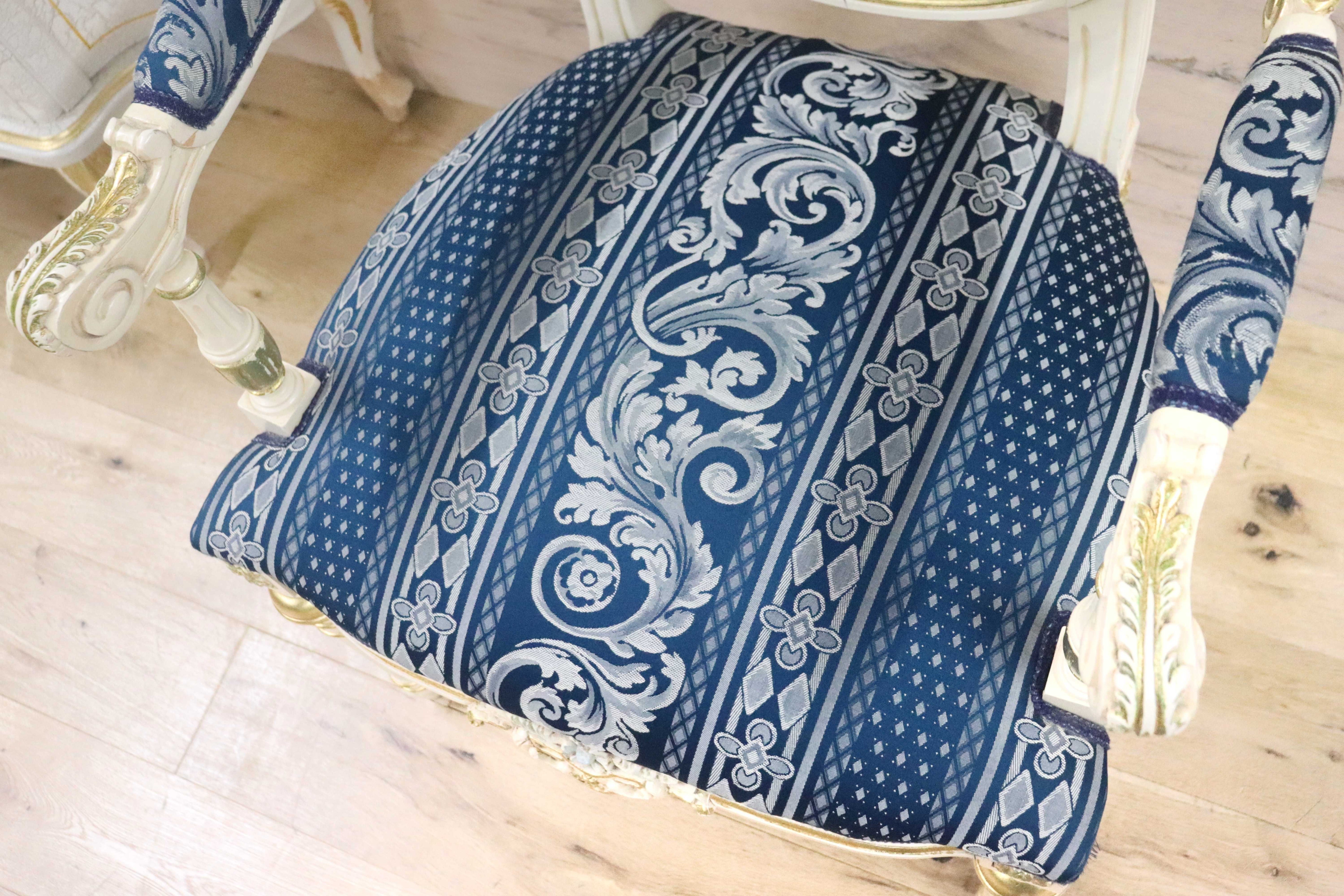 GMGN490D○西洋 アンティーク サロンチェア アームチェア 椅子 クラシック エレガント シャビーシック ロココ調 ヨーロピアン