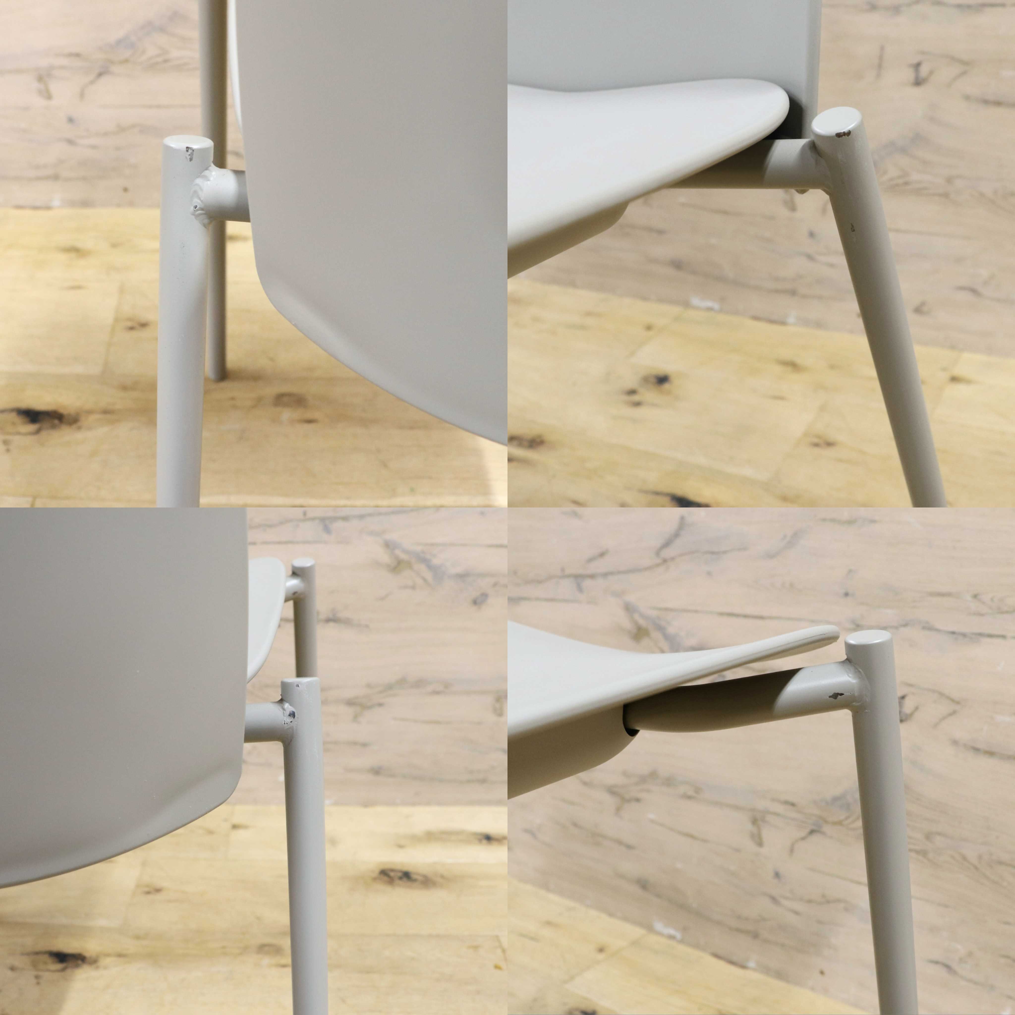 GMIK472B○enKAK / エンカク meeting chair ワークチェア 2脚セット ダイニングチェア カフェ モダン 佐藤ナオキ アイリスチトセ 展示品