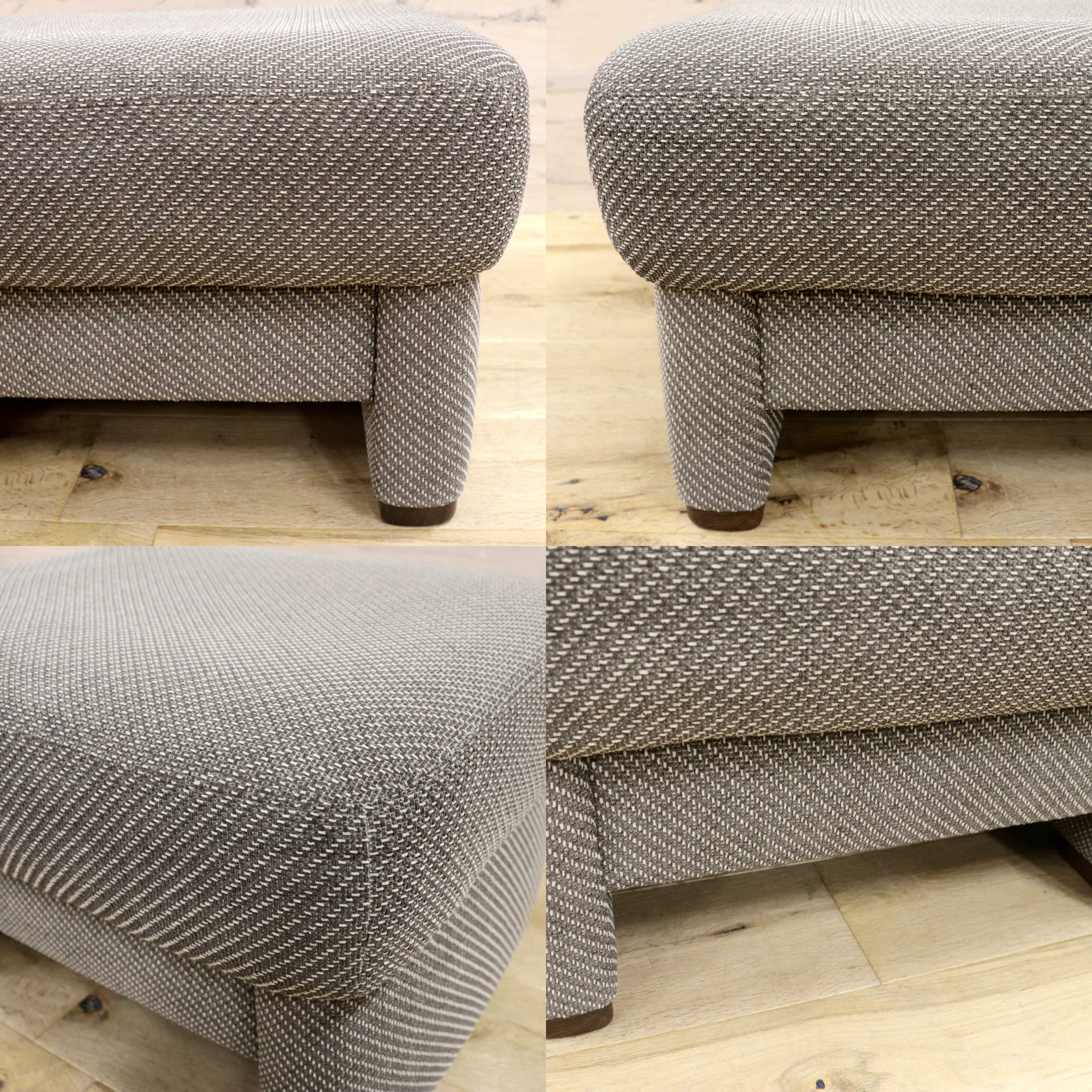 GMHH436○karimoku / カリモク オットマン スツール ファブリック 国産家具