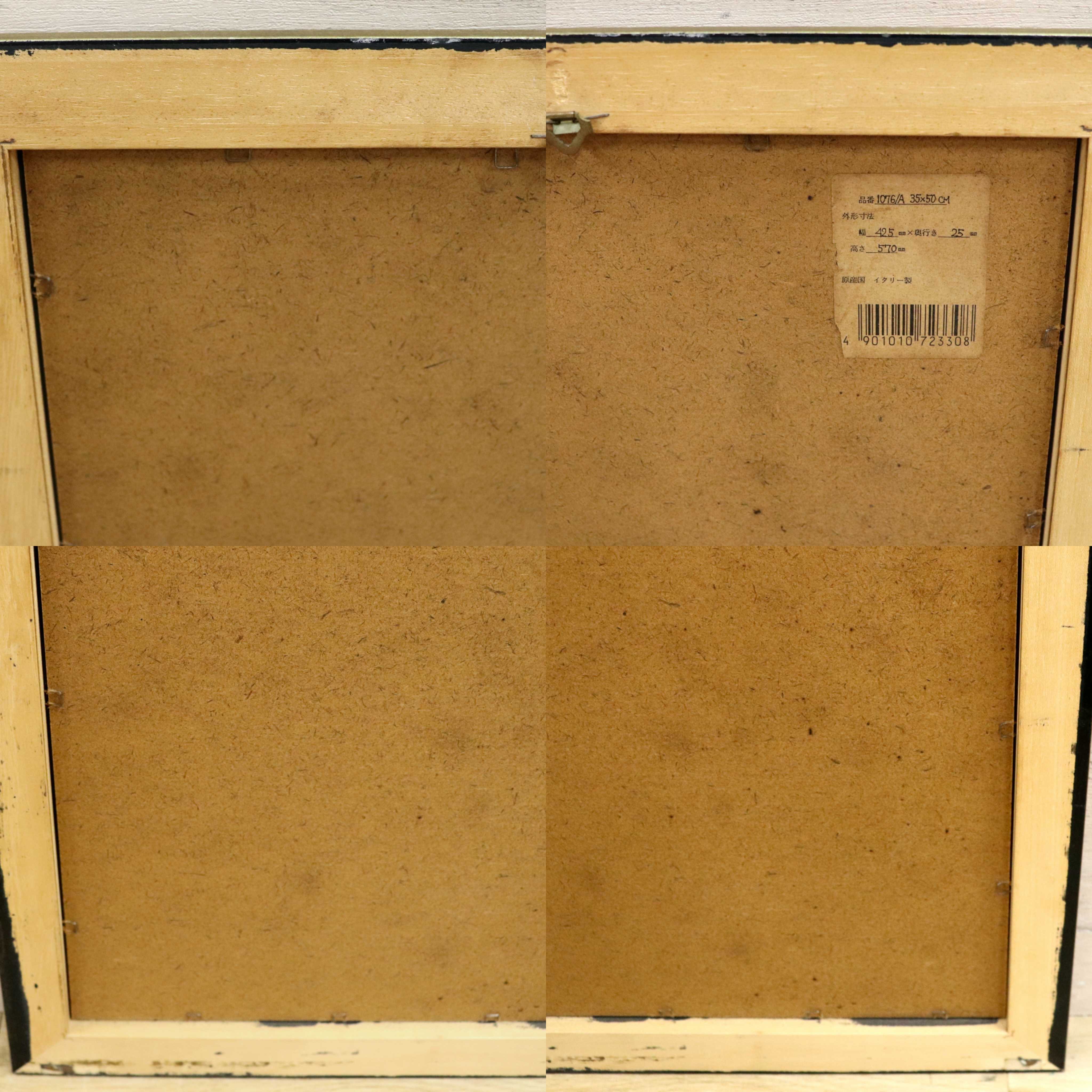 GMIK570A○イタリア製 ウォールミラー 壁掛け ITALY クラシック エレガント 鏡 インテリア ミラー アンティーク 花柄