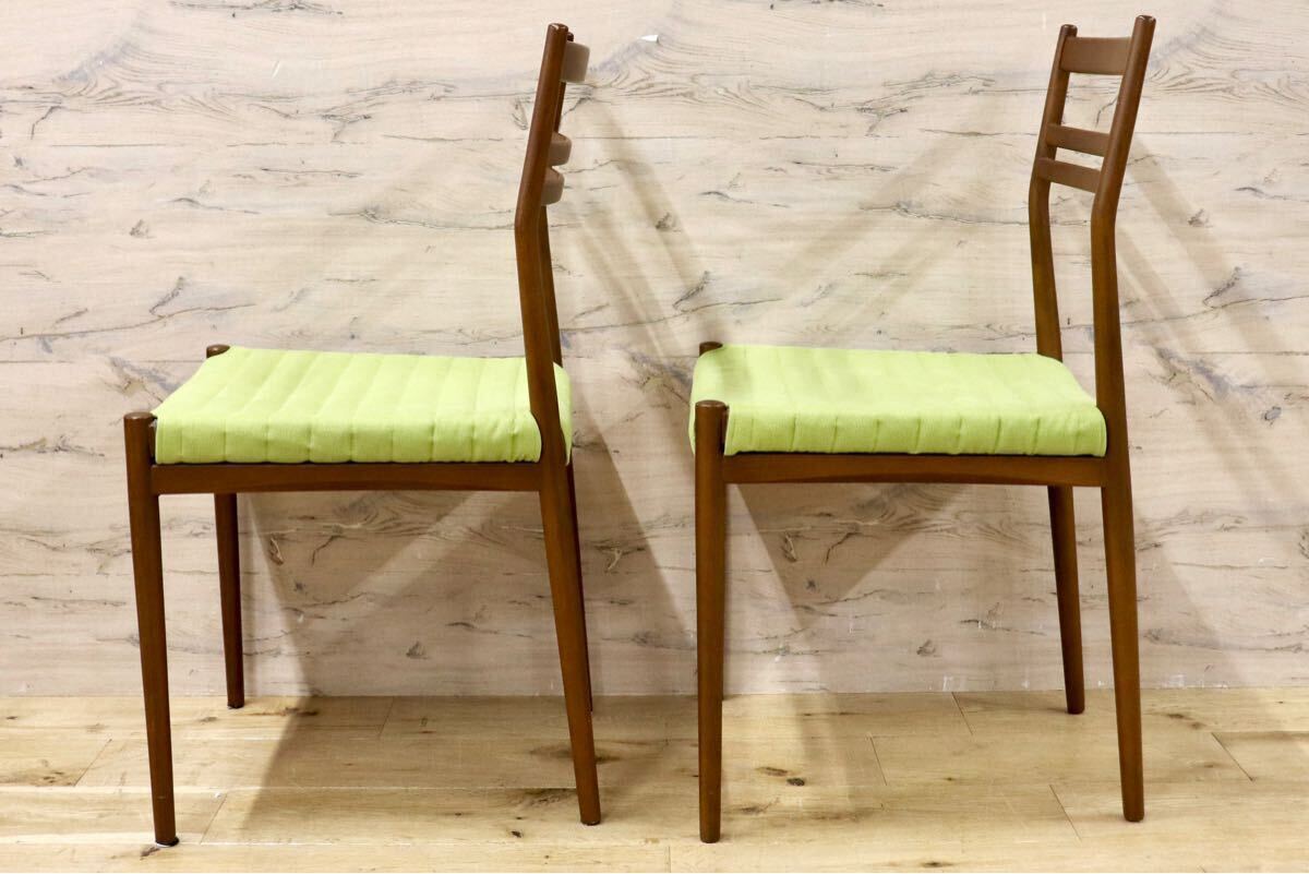 GMGK419○TOYO FURNITURE / トーヨーファニチャー ダイニングチェア 椅子 2脚セット シンプルモダン ファブリック