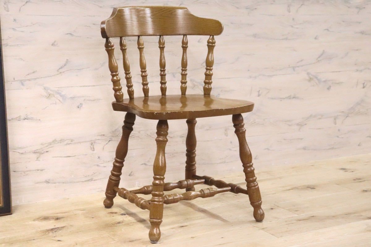 GMGS130D○WINDS / 太平 ダイニングチェア ウィンザーチェア 椅子 ヴィンテージ 楢材 無垢 アンティーク 和モダン 飛騨家具