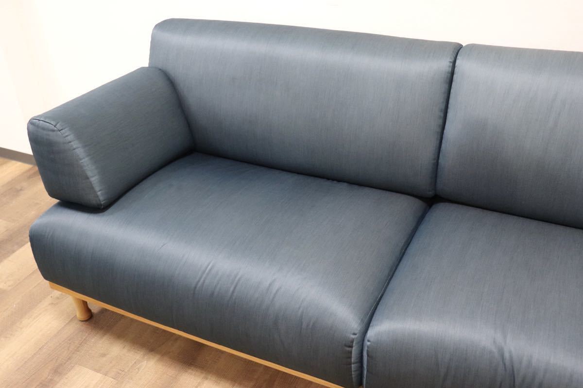 GMGN345E○Cassina ixc / カッシーナイクスシー THEMA テーマ 2.5人掛けソファ ラブソファ イタリアモダン 定価約54万 稀少