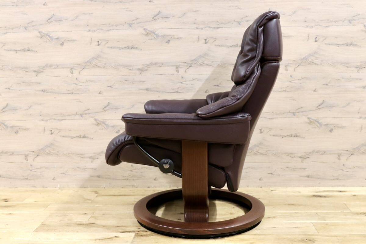 GMHK269○EKORNES / エコーネス RENO ストレスレス レノ M パーソナルチェア リクライニングチェア 北欧 ノルウェー 本革