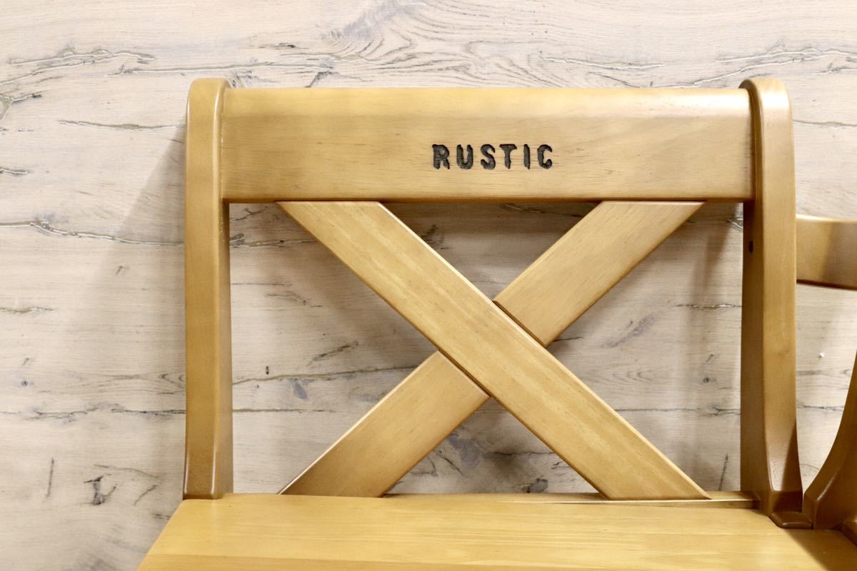 GMGN260○karimoku / カリモク RUSTIC ルスティック 人気廃番シリーズ コーナーベンチ ダイニングチェア 椅子 ナチュラル 展示品