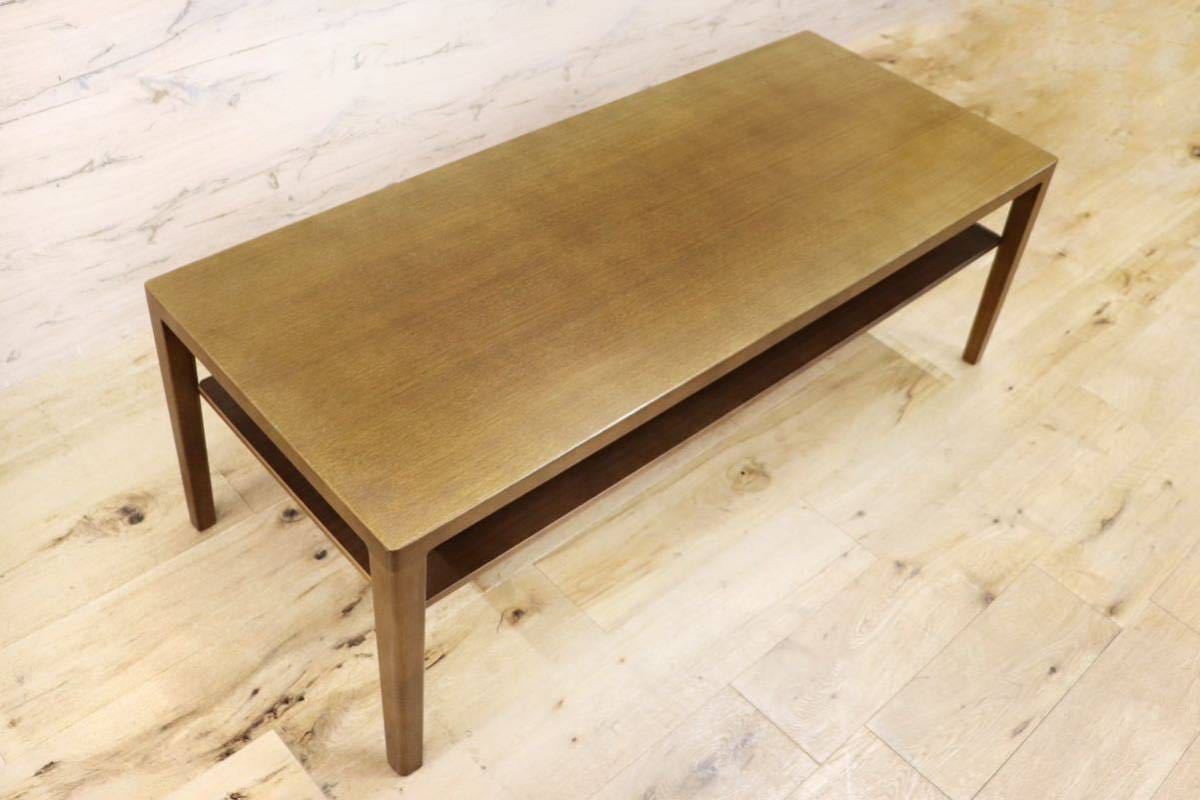 GMGH210○karimoku / カリモク TU4450 スタンダードモダン センターテーブル リビングテーブル オーク材 ローテーブル 定価約8.3万 展示品