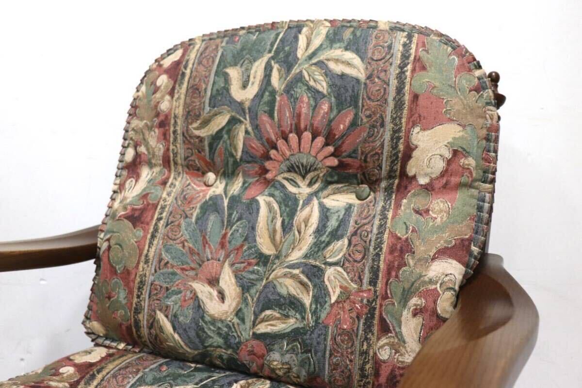 GMHH52A○飛騨産業 / HIDA キツツキ 穂高 アームチェア 1人掛けソファ シングルソファ カントリー オーク材 定価約13万