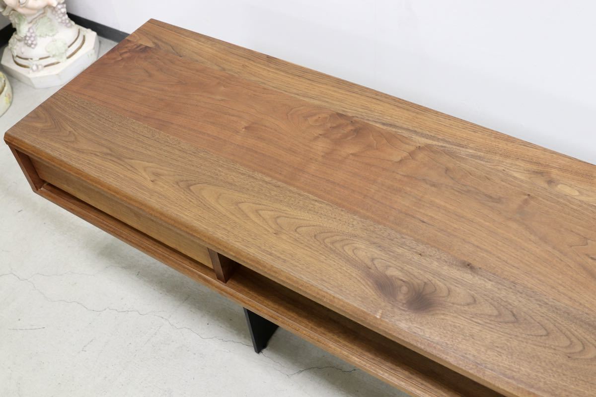 GMGK32○MASTERWAL / マスターウォール モアレス テレビボード TVボード AVボード リビング収納 ウォールナット無垢材 飛騨家具 北欧モダン