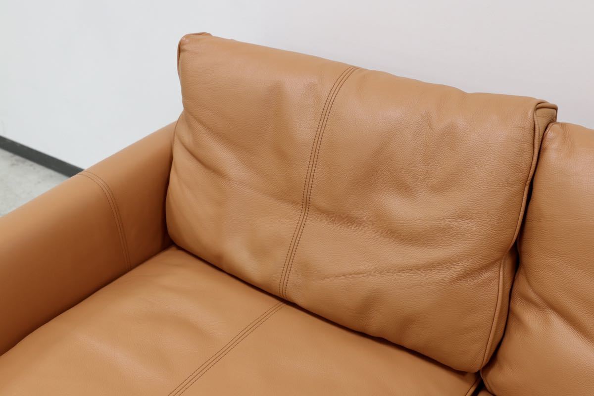 GMFK810○eilersen / アイラーセン STREAMLINE SOFA ストリームラインソファ 2人掛けソファ ACTUS 総革 定価約80万 美品