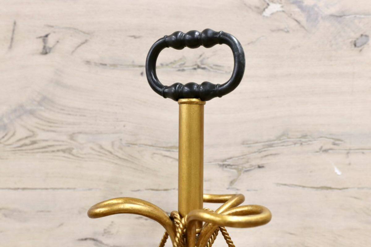 GMHO29○THEODORE ALEXANDER / セオドアアレキサンダー 傘立て アンブレラスタンド 西洋 クラシック インテリア 雑貨 アイアン 約30万 稀少