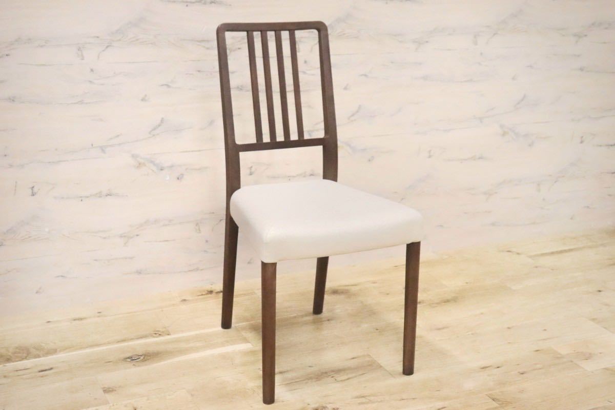 GMGK203○karimoku / カリモク ダイニングチェア アームレスチェア 椅子 ファブリック ジャンパンゴールド CD1615 定価3.4万 展示品