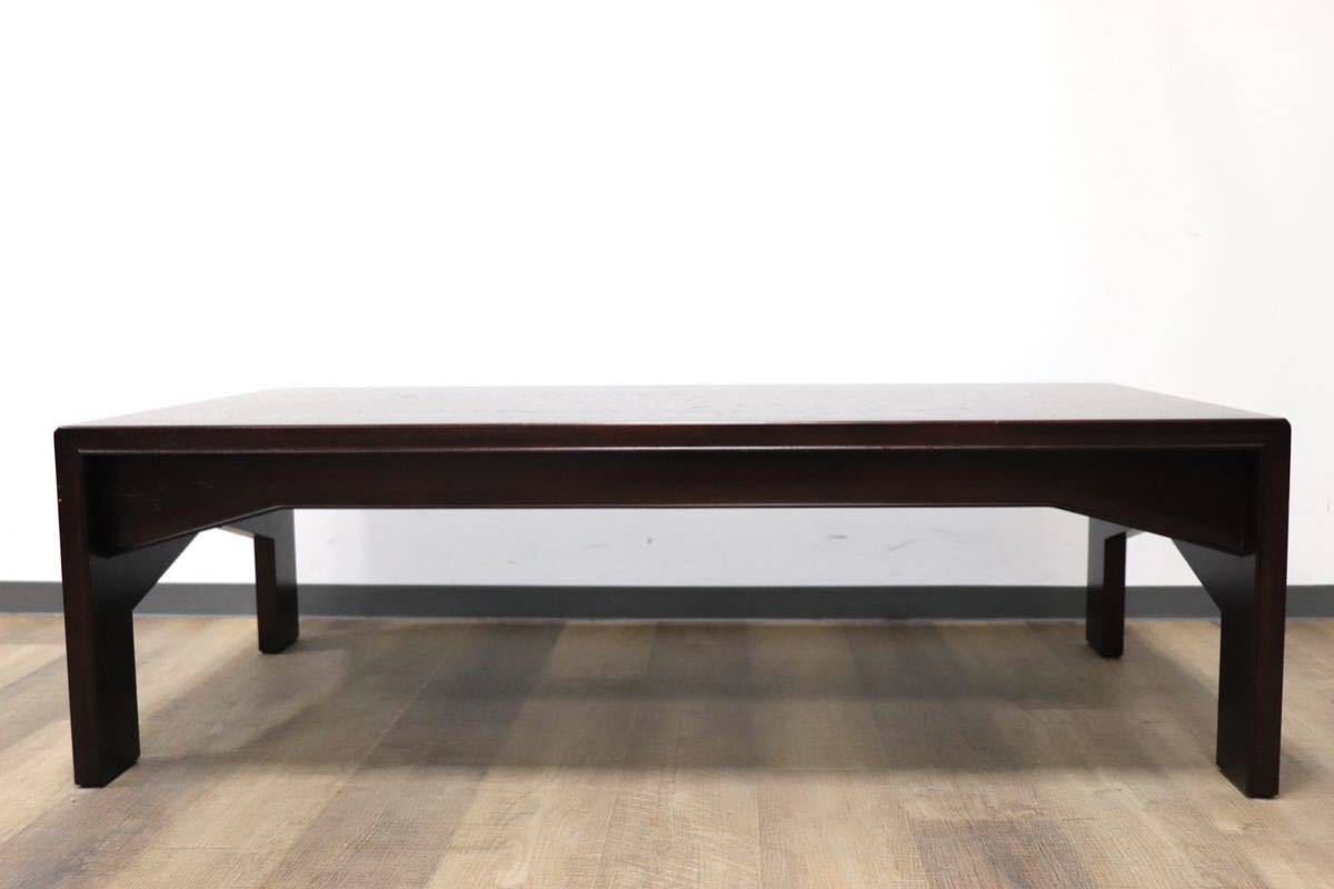 GMGK277○モリシゲ / MORISHIGE 睦月 センターテーブル ローテーブル 座卓 リビングテーブル 座敷 和室 和モダン アンティーク IDC大塚家具