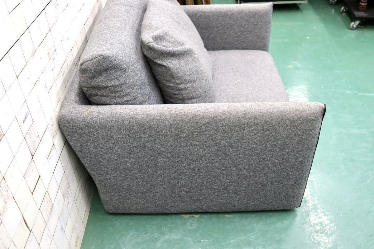 GMFS348○ACTUS / アクタス 1人掛けソファ シングルソファ ファブリック カバーリング グレー モダン