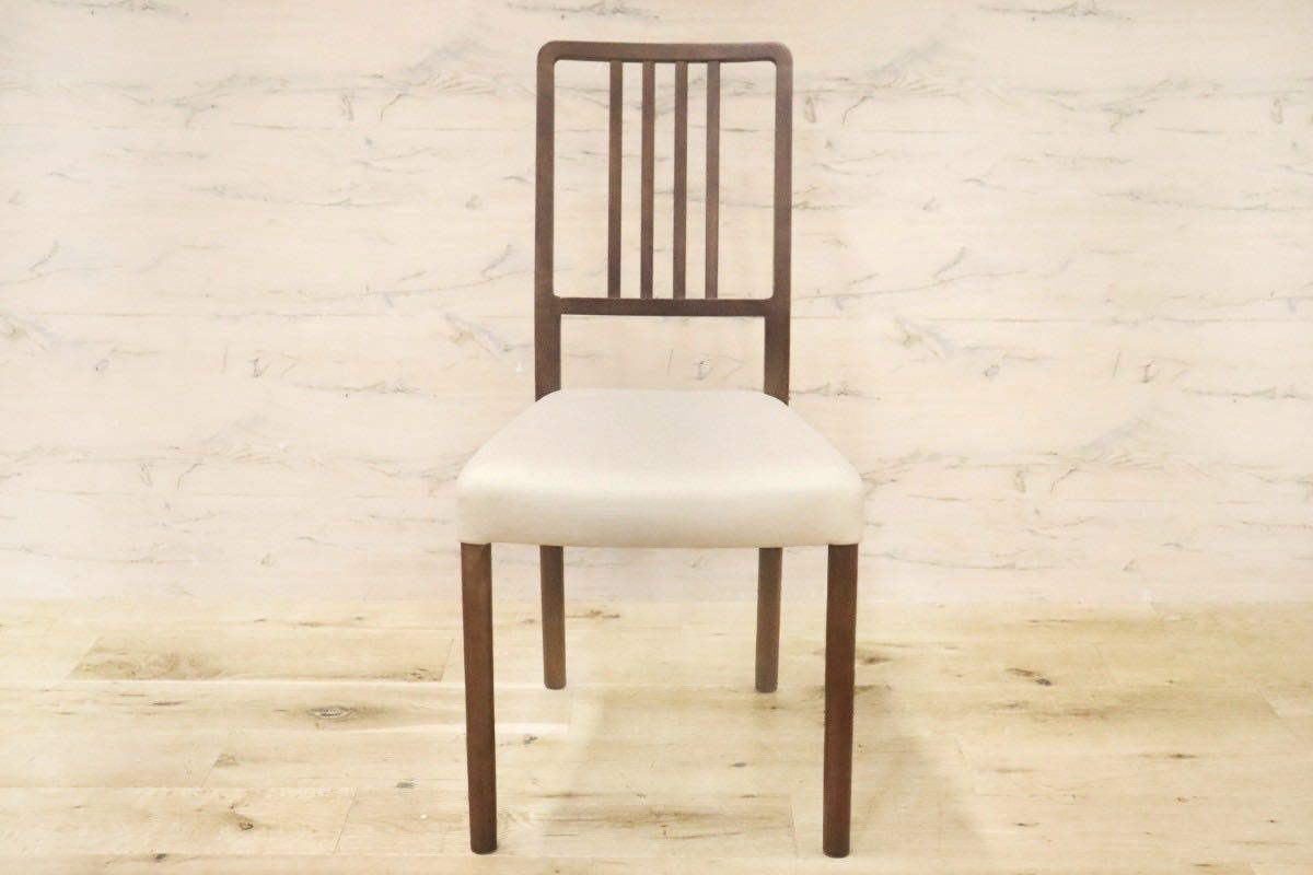 GMGK203○karimoku / カリモク ダイニングチェア アームレスチェア 椅子 ファブリック ジャンパンゴールド CD1615 定価3.4万 展示品