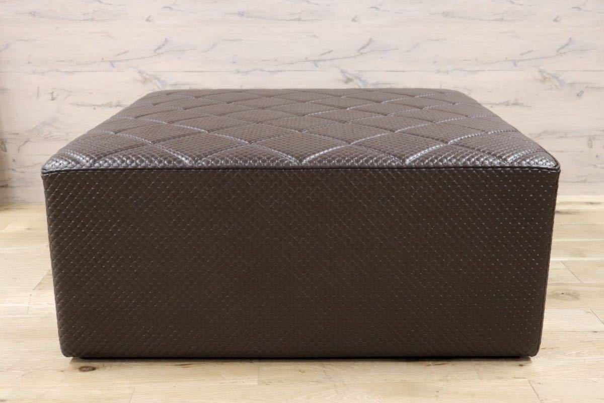 GMGN5○クラシック モダン スツール 腰掛け 1人掛けソファ スクエアソファ ラウンジ リビング モデルルーム展示品