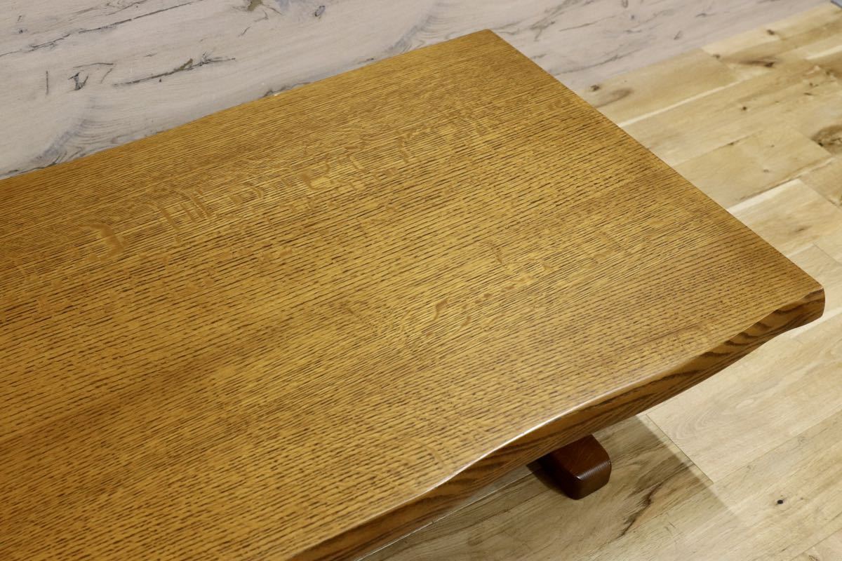 GMGS82○柏木工 / KASHIWA オーク材 センターテーブル リビングテーブル ローテーブル 飛騨家具 無垢材 展示品