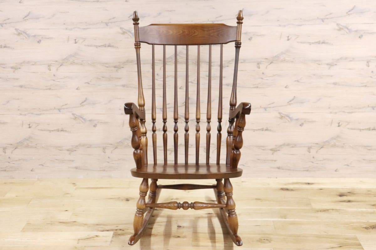 GMGS96○太平 / TAIHEI WINDS ロッキングチェア 揺り椅子 ウィンザースタイル ブナ材 無垢材 飛騨家具 ヴィンテージ