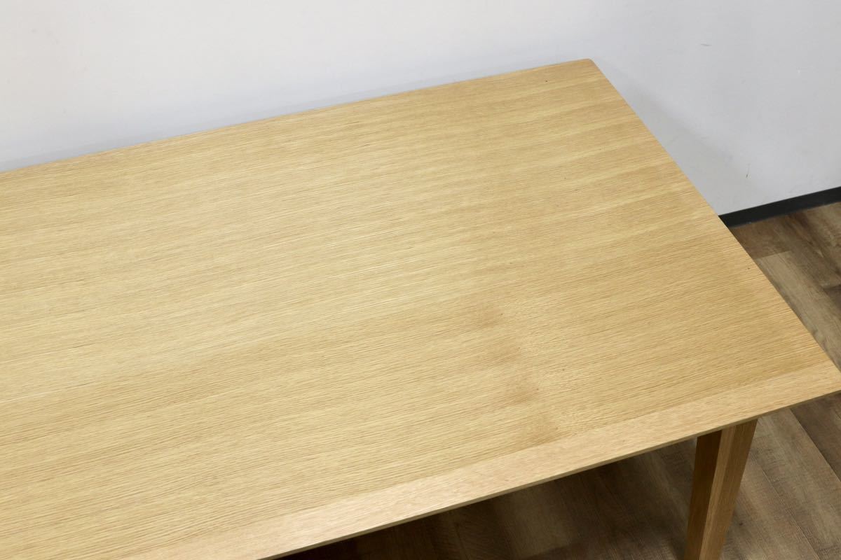 GMGH221○野田産業 / ND STYLE ダイニングテーブル 食卓テーブル オーク 北欧スタイル モダン ナチュラル モデルルーム展示品
