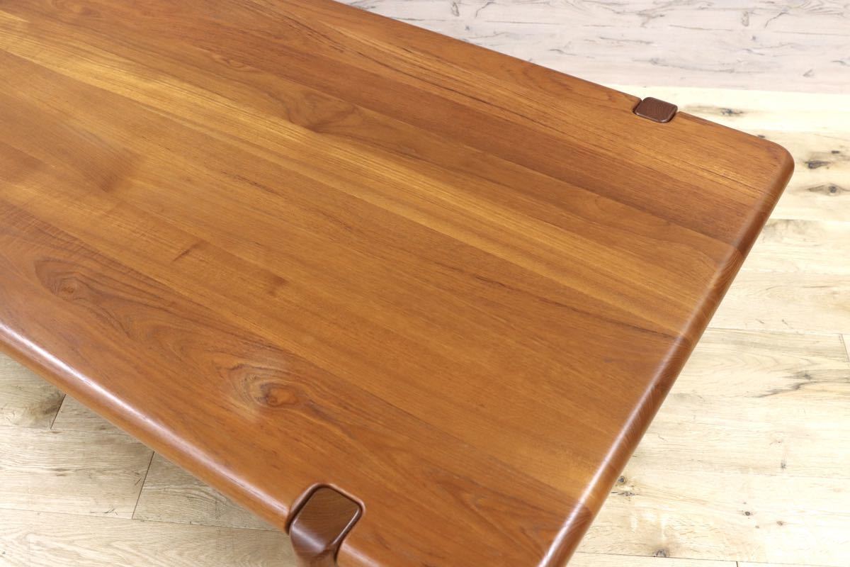 GMGK404○Dyrlund / デューロン センターテーブル リビングテーブル コーヒーテーブル 応接 北欧 デンマーク 最高級 チーク無垢材