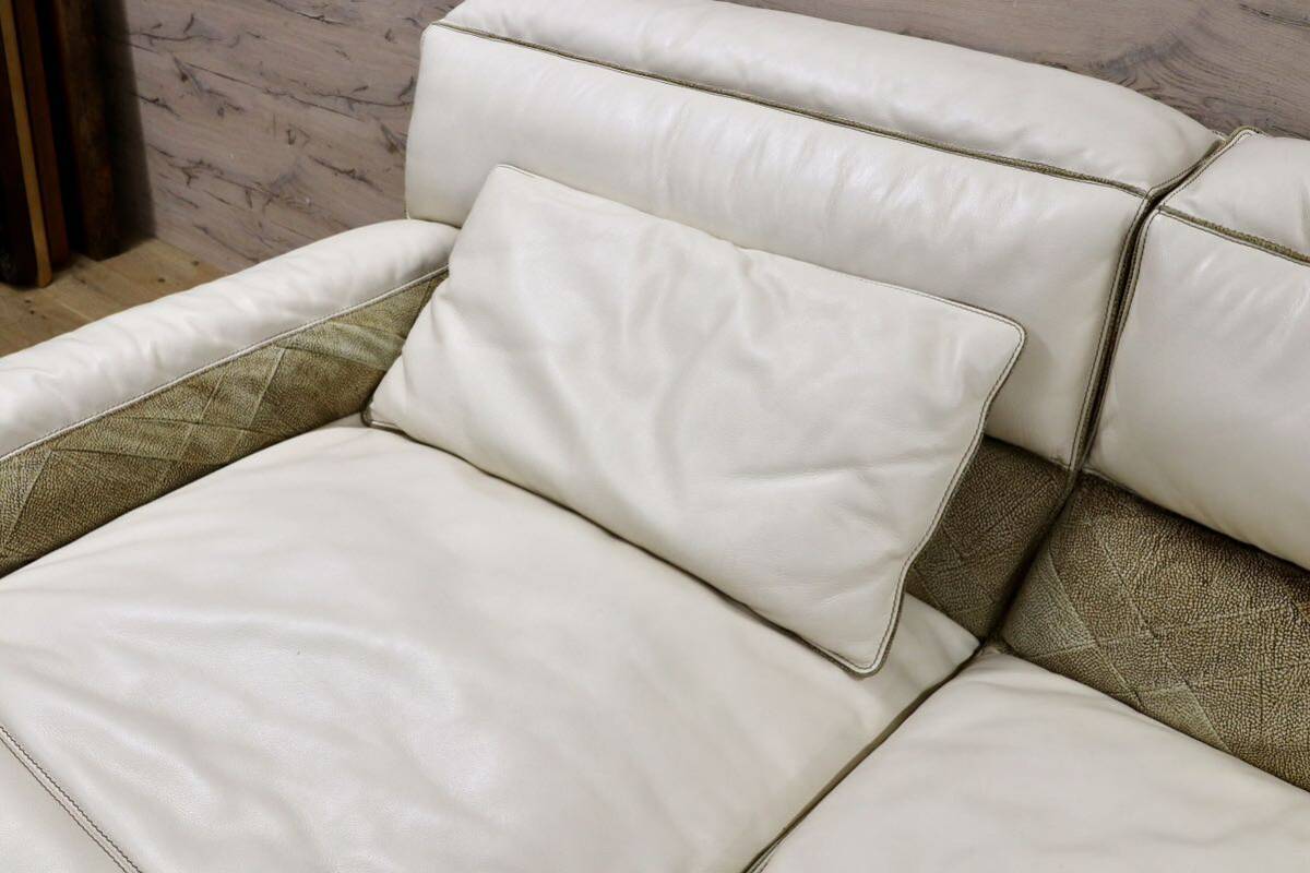 GMHN217○rossi di albizzate / ロッシディアルビザーテ ボルボネーゼ 最高峰 カウチソファ イタリア製 IDC大塚家具 約500万 稀少