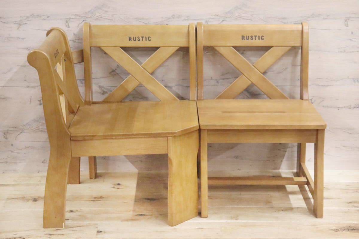 GMGN57○karimoku / カリモク RUSTIC ルスティック コーナーチェア シングルチェア ダイニングチェア 椅子 カントリー 人気廃番 ナチュラル