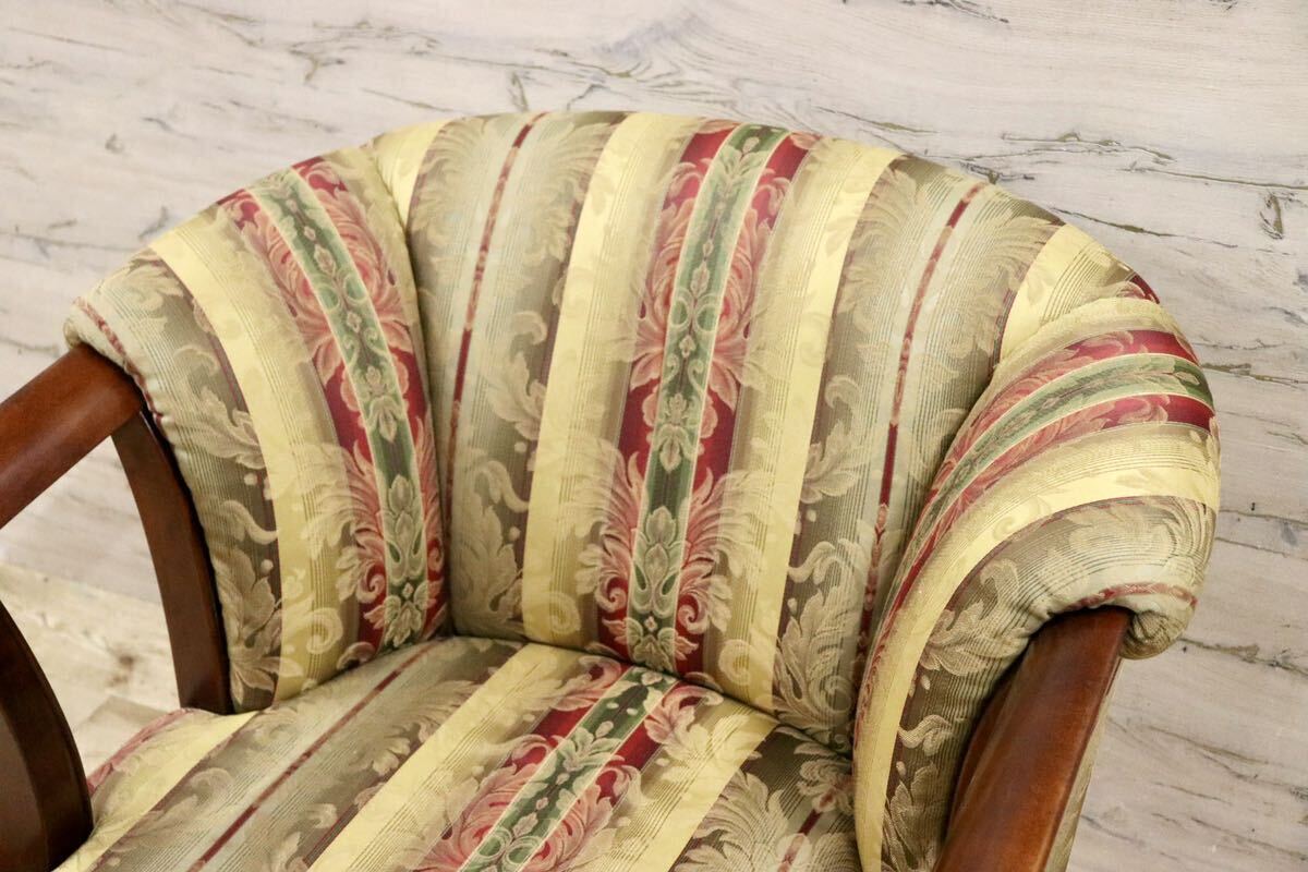 GMHS24D○モリシゲ / MORISHIGE 1人掛けソファ シングルソファ IDC大塚家具 ファブリック クラシック 検)ドレクセル マルニ