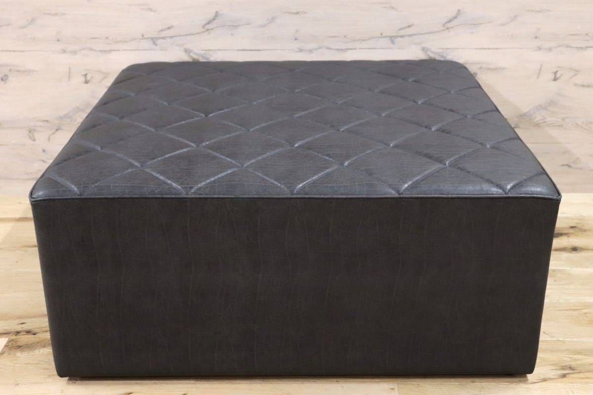 GMGN5○クラシック モダン スツール 腰掛け 1人掛けソファ スクエアソファ ラウンジ リビング モデルルーム展示品