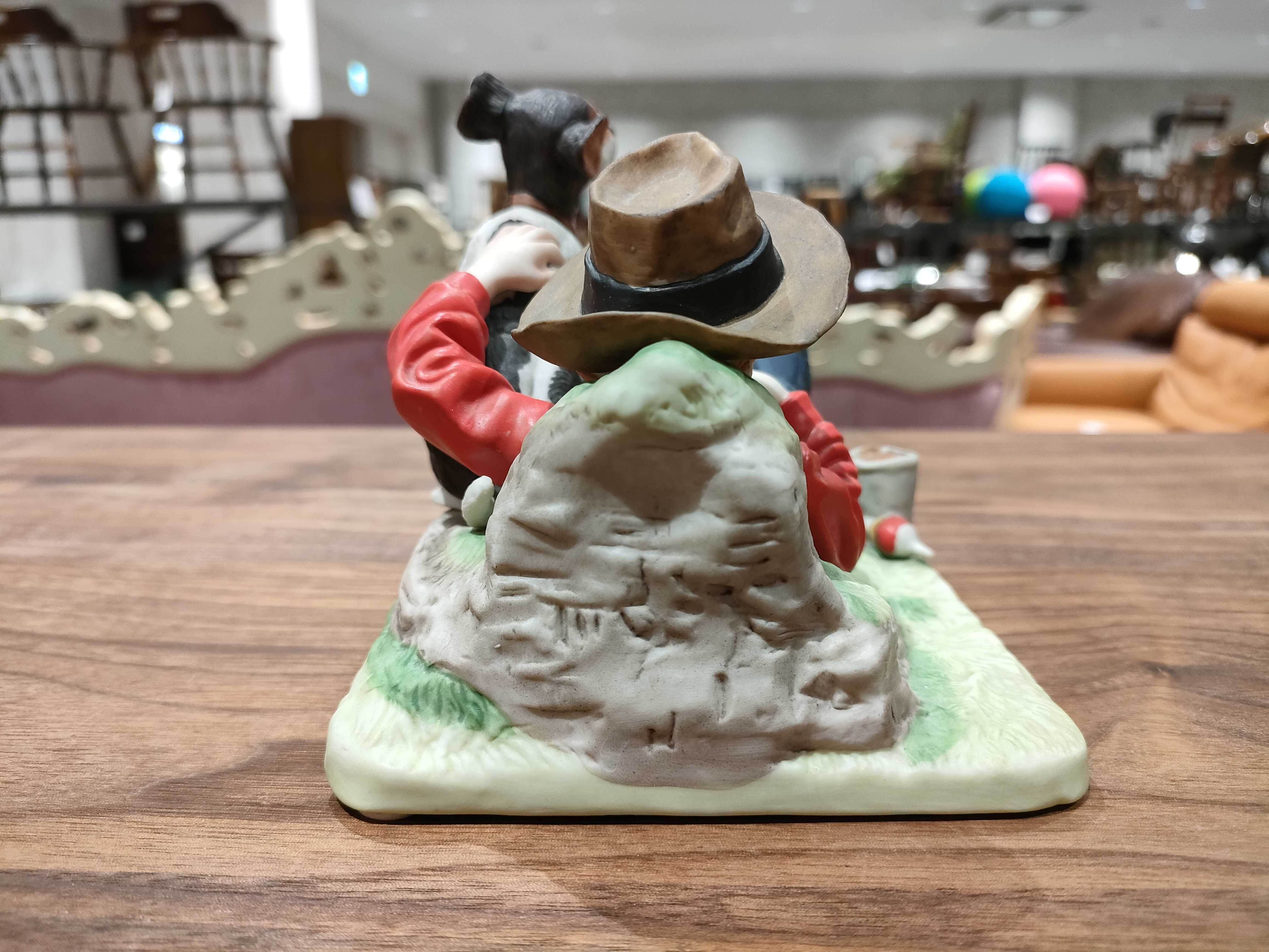 GMIO21○ノーマン・ロックウェル The Four Season Collection 陶器 フィギュア