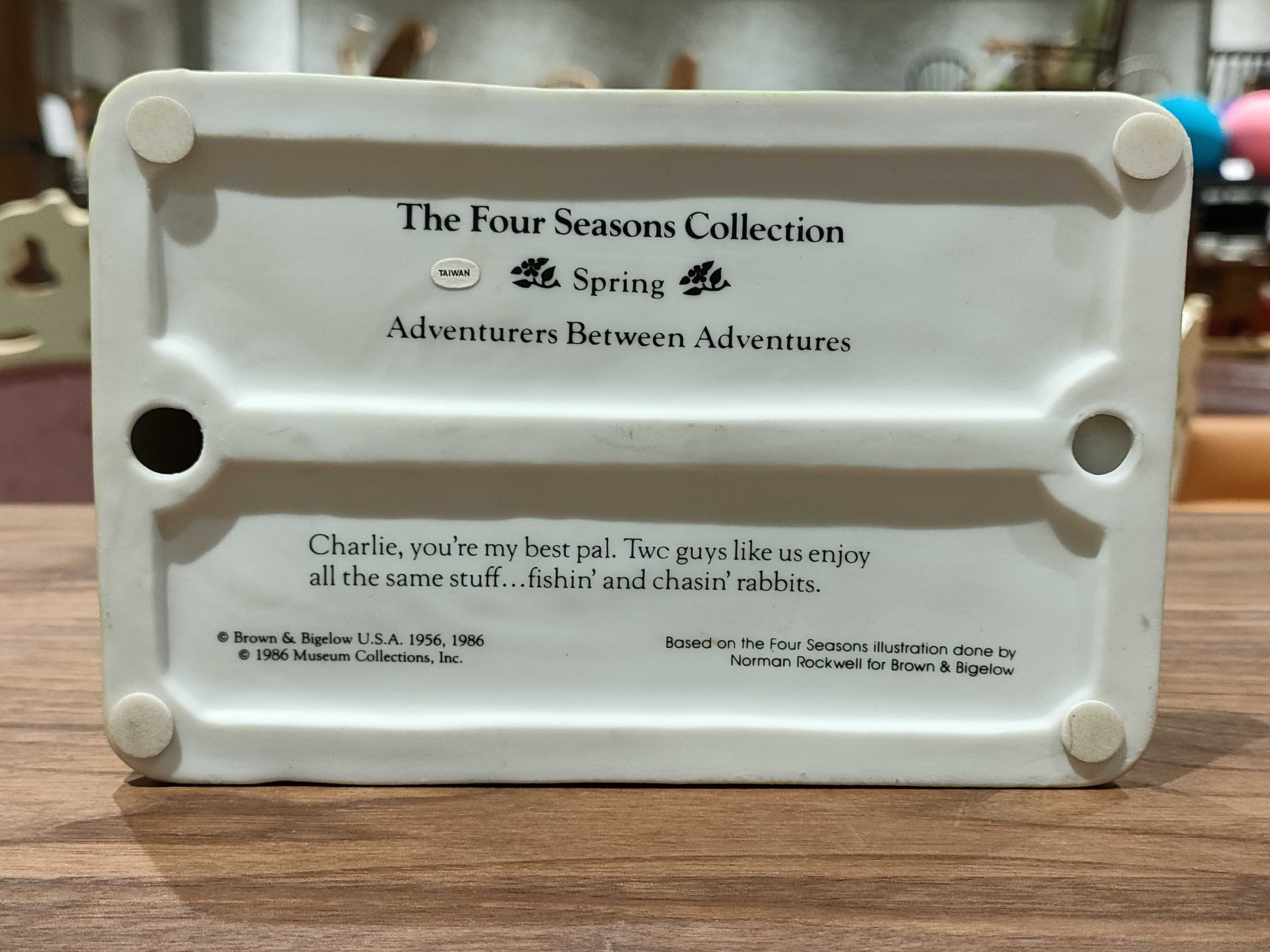 GMIO21○ノーマン・ロックウェル The Four Season Collection 陶器 フィギュア