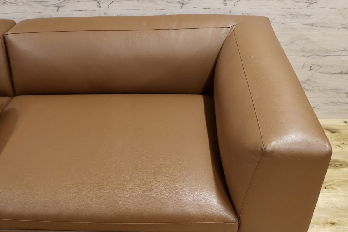 GMGN220A○B&B ITALIA Michel ミシェル 3人掛けソファ トリプルソファ 左肘 イタリアモダン 最高峰 定価315万 展示品※発送不可