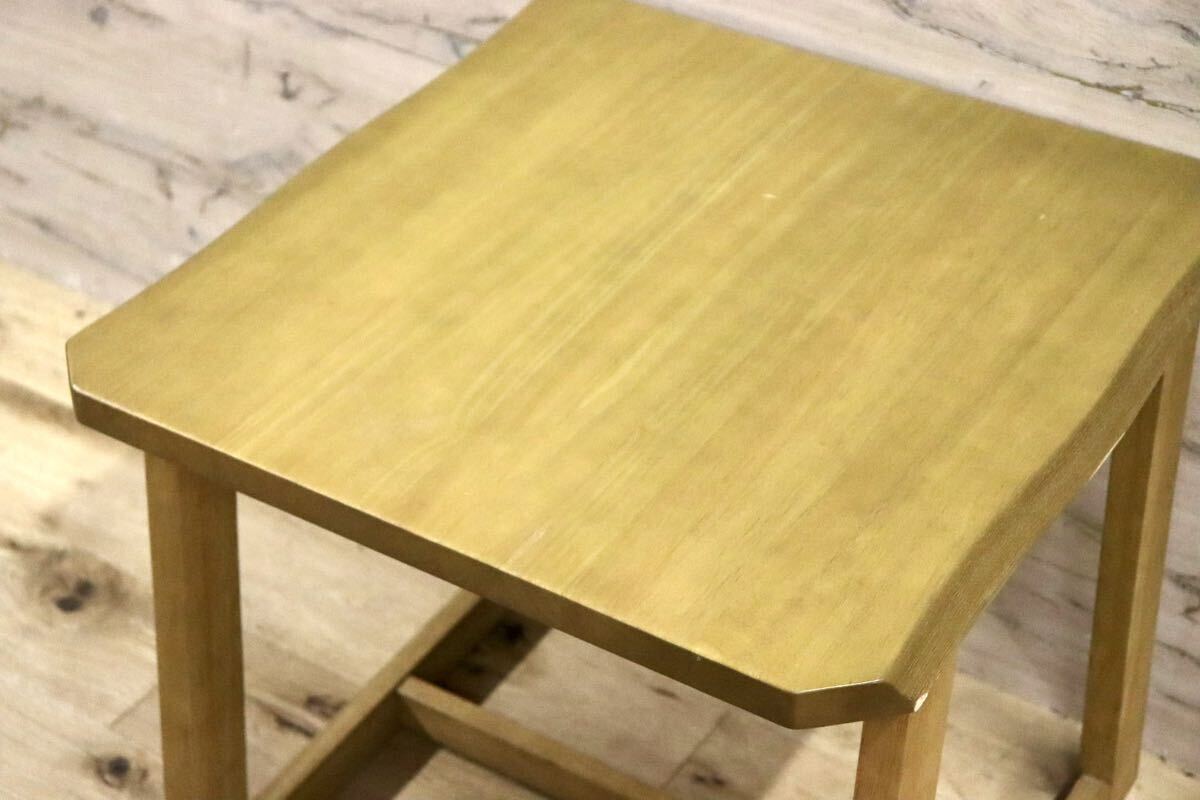 GMHS196B○MIKIMOKU / ミキモク 雅 リベラル サイドテーブル コーヒーテーブル 木製 浮造り エンドテーブル ナチュラル