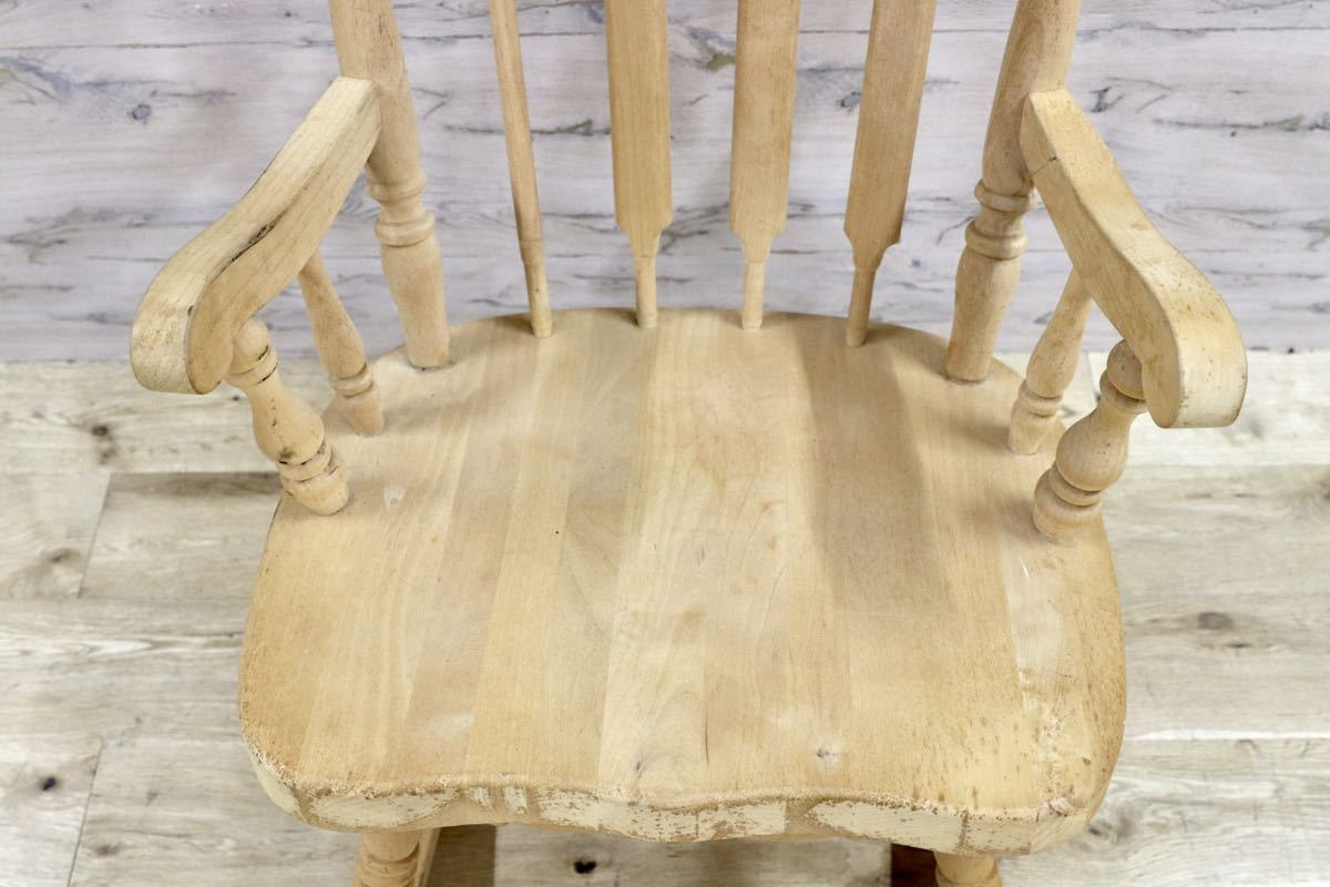 GMGN121○アメリカ製 ヴィンテージ ロッキングチェア 揺り椅子 オールド カントリー シャビーシック USA