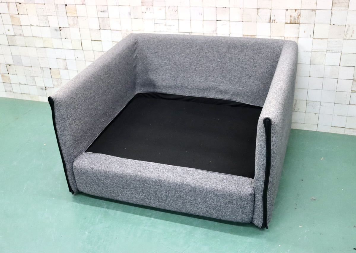 GMFS348○ACTUS / アクタス 1人掛けソファ シングルソファ ファブリック カバーリング グレー モダン
