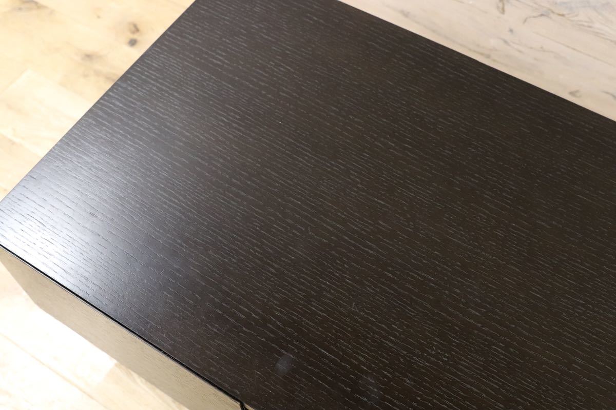 GMGN234○IDC大塚家具 センターテーブル リビングテーブル ブラック モダン リビング収納 テレビボード ローボード