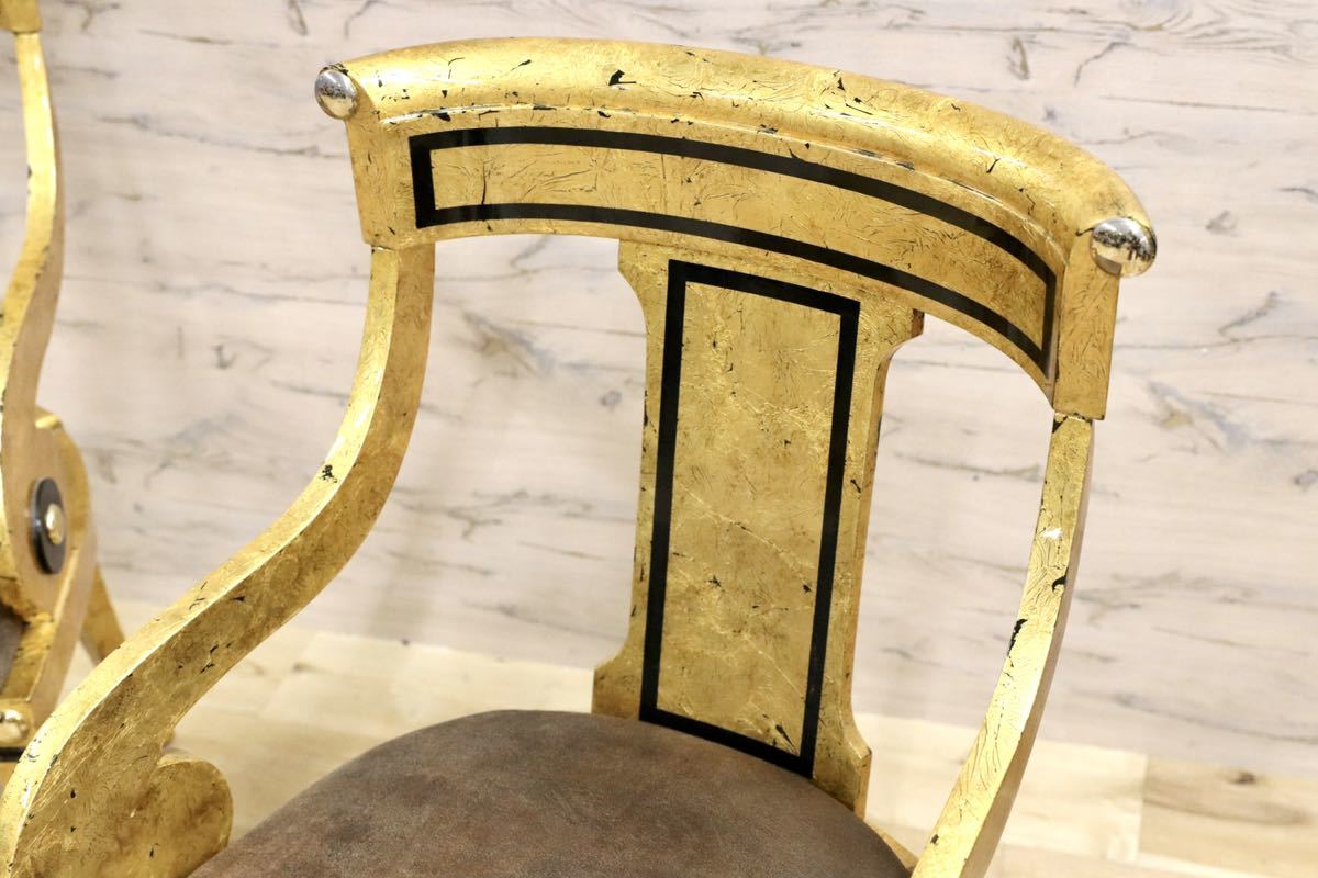 GMFK820○MARINER / マリネール ダイニングチェア 椅子 2脚セット スペイン最高峰 クラシック ラグジュアリー モダン 約150万 希少