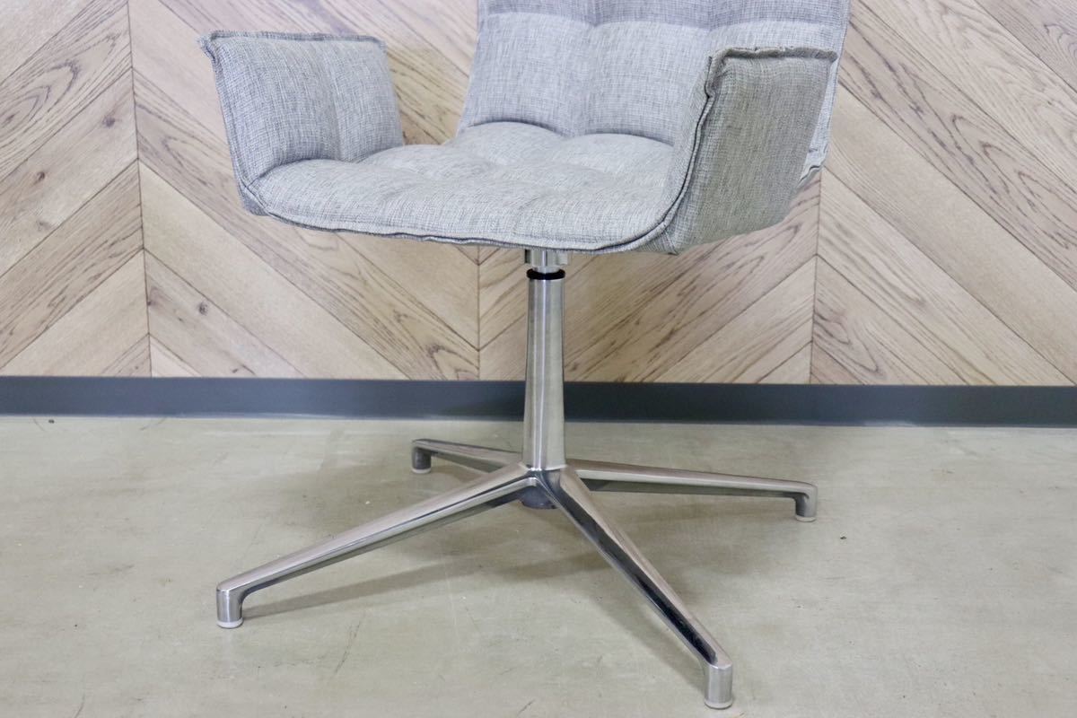 GMGN80B○A.T.I.C / アイテック カウンターチェア デスクチェア 回転式チェア オフィスチェア 椅子 カフェチェア ファブリック 展示品