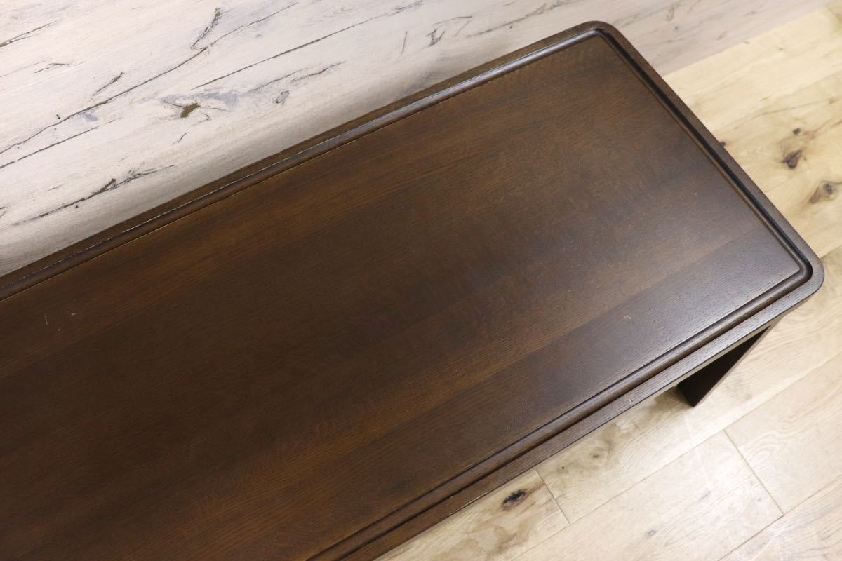 GMGK320○ibata / イバタインテリア リビングテーブル センターテーブル 楢材 机 和モダン レトロ 飛騨家具