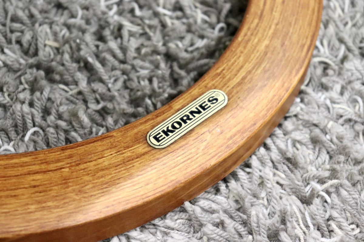 GMGK190A○EKORNES / エコーネス フットスツール オットマン 足置 本革 青紫 北欧 ノルウェー ストレスレス 美品