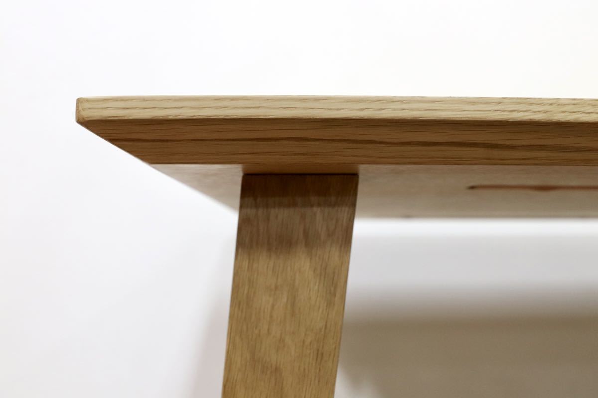 GMGH221○野田産業 / ND STYLE ダイニングテーブル 食卓テーブル オーク 北欧スタイル モダン ナチュラル モデルルーム展示品