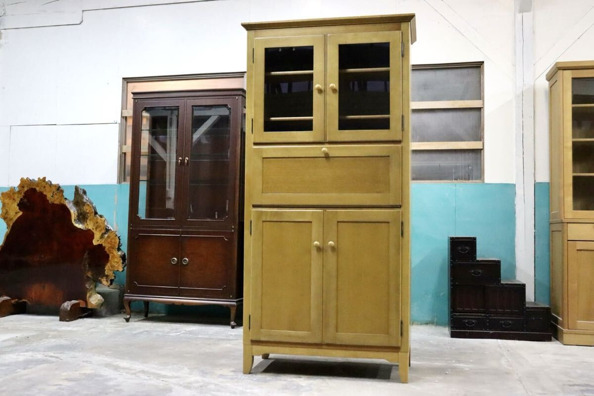 GMIK485○karimoku / カリモク ライティングデスク 本棚 キャビネット 飾り棚 パソコンデスク モダン 国産家具