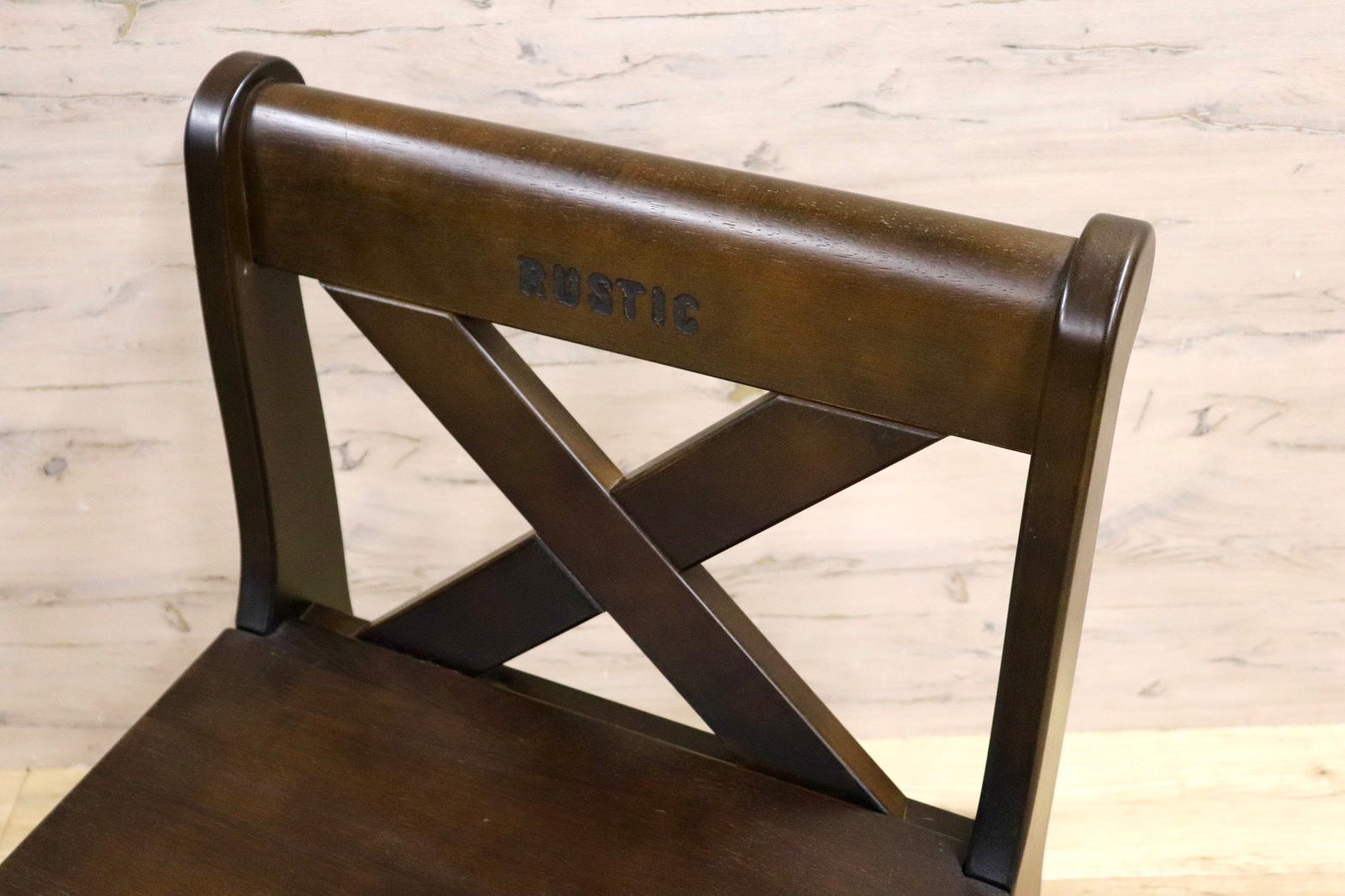 GMHK336C○karimoku / カリモク RUSTIC ルスティック ダイニングチェア 食卓椅子 カントリー 2脚セット ベンチ 国産家具