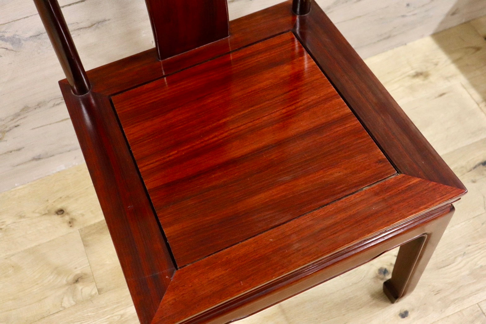 GMHH157C○唐木家具 ダイニングチェア 食卓椅子 アームチェア 花梨材 無垢 中国美術 高級家具 アジアン ヴィンテージ